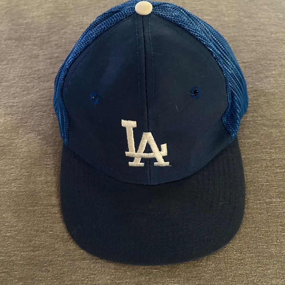 Vintage 80s LA Dodgers Trucker hat